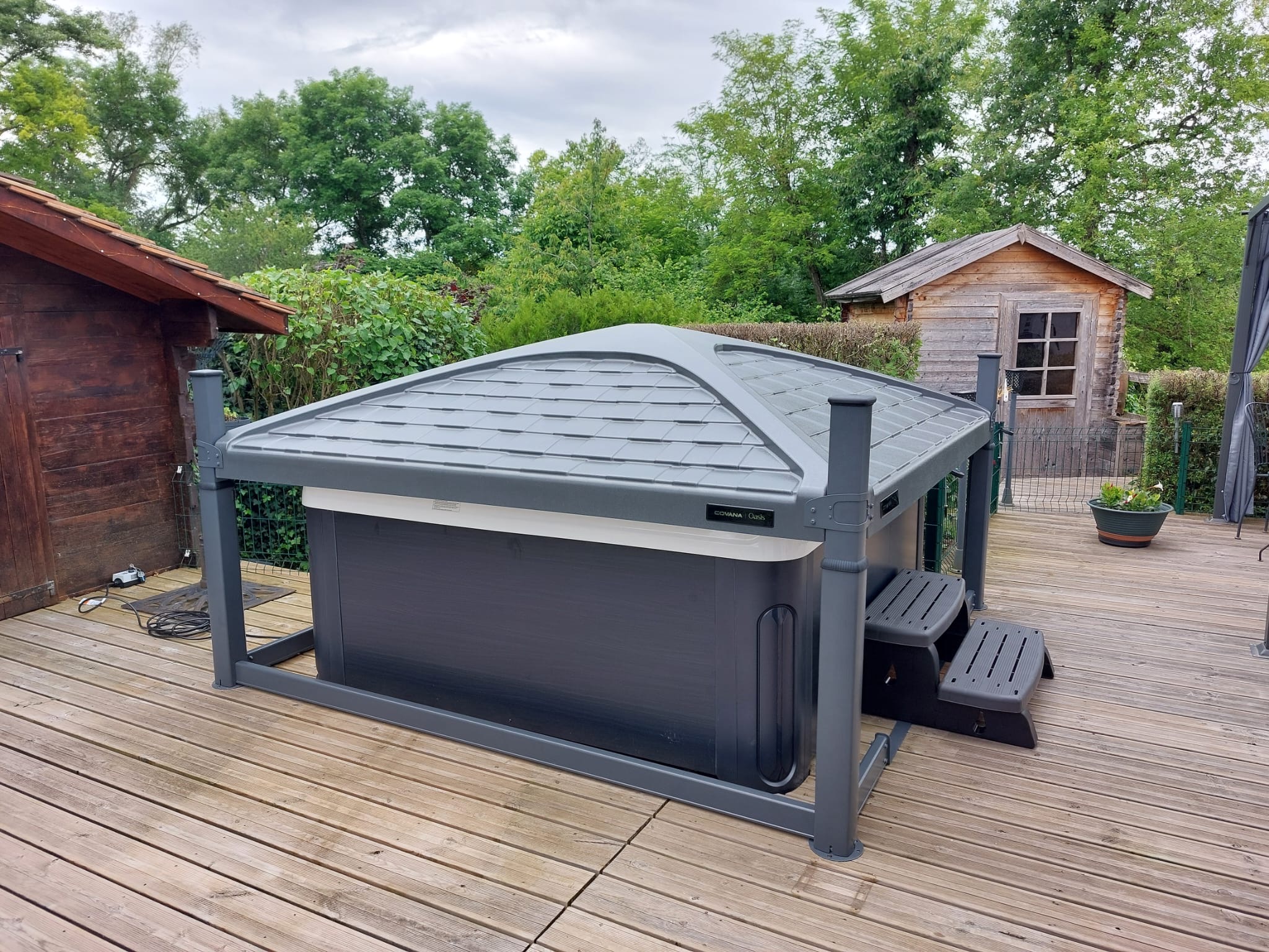 Comment protéger un spa extérieur ?