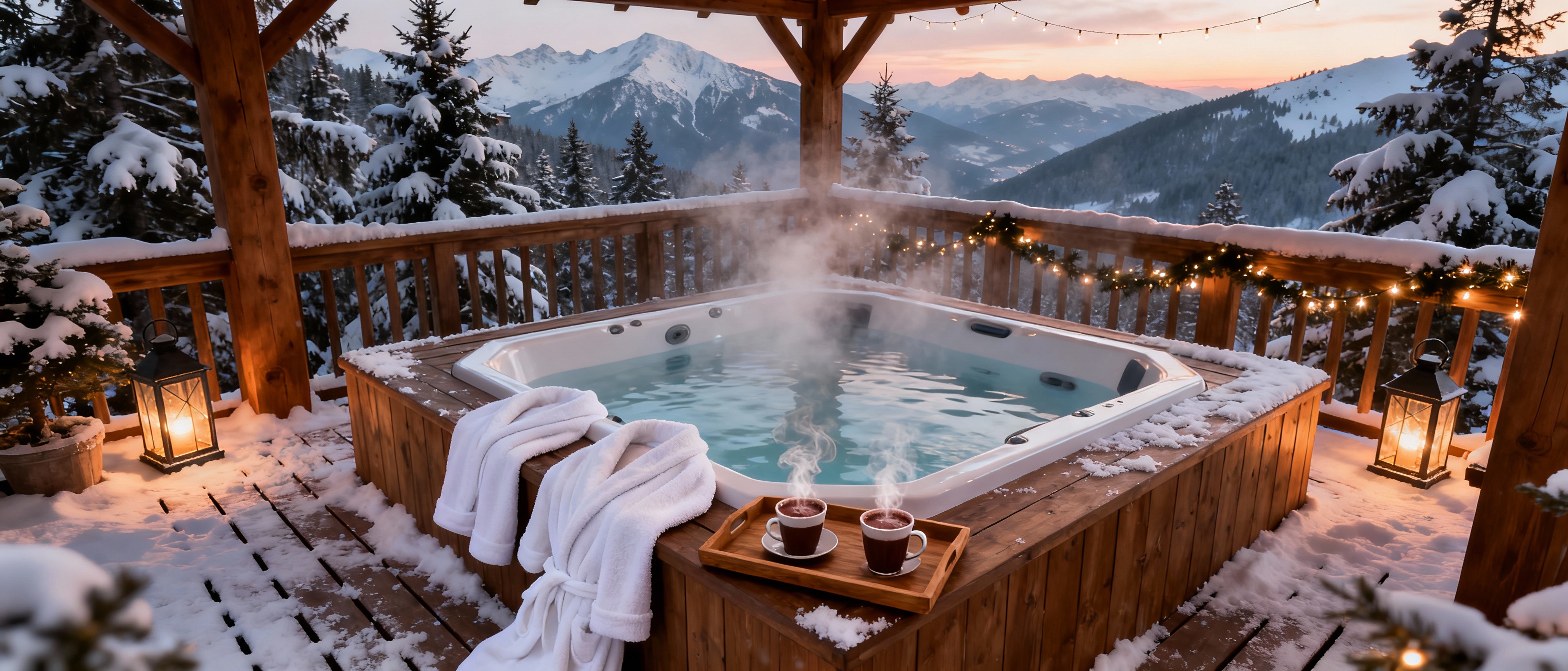 Comment profiter de son spa en hiver ?